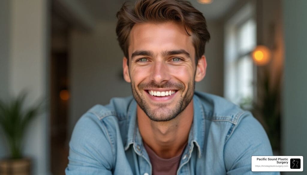 Botox for mens forehead | pacific sound plastic surgery